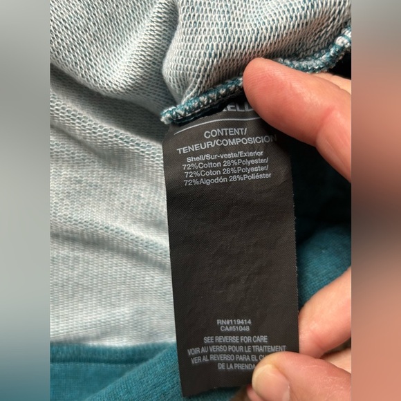 5/$25 Merrell women’s crossover cowl neck sweatshirt with pocket size small - Picture 9 of 9